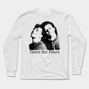 Tears For Fears // 90s Aesthetic Design Long Sleeve T-Shirt